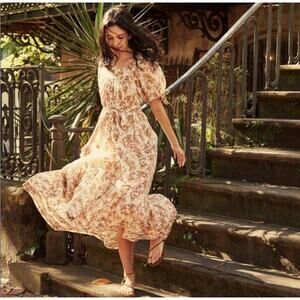 DOEN Mariposa Maxi Dress in Canyon Floral M